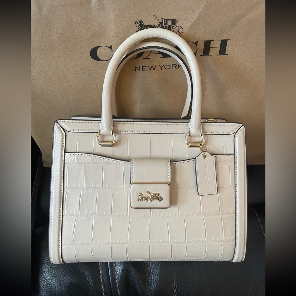 NWT！COACH GRACE CARRYALL BAG（COACH CF389）fast shipping FOR GIFT